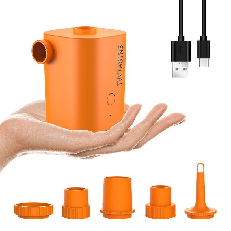 Mini portable wireless automatic air pump air bed charging and pumping dual-use usb outdoor mini electric air pump